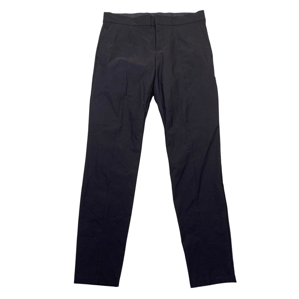 Athleta Wander Stash Skinny Pant Black Travel‎ Commuter Trousers Size 6 Grunge